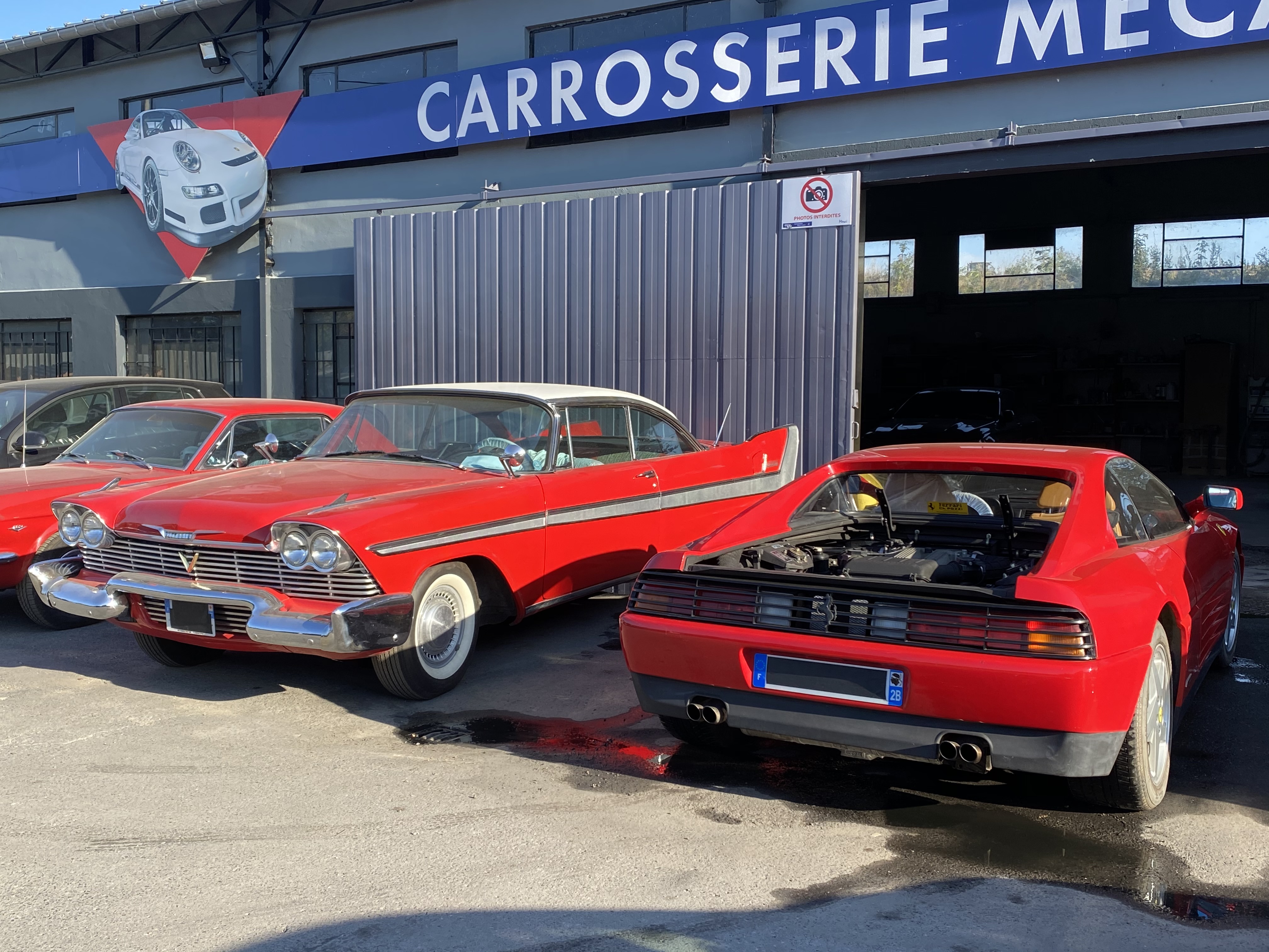 Voiture film christine john carpenter